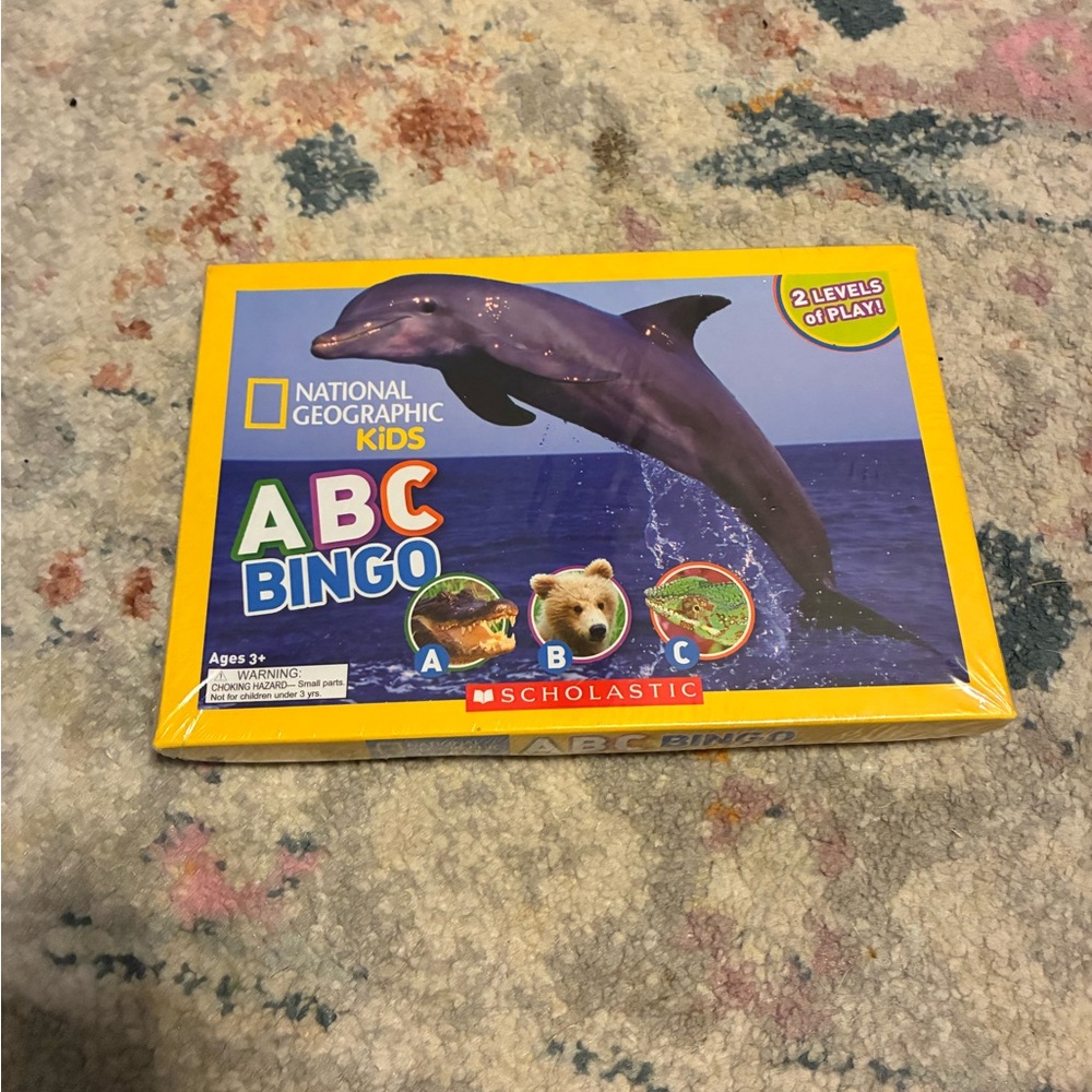 National Geographic ABC Bingo